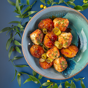 Klopsiki rybne z ziemniakami Magdaleny Gendźwiłł Crust and Dust