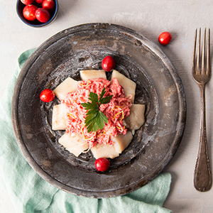 Śledzie w sosie żurawinowym Anny Dębickiej