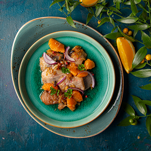 Śledzie w pomarańczach Madame Edith