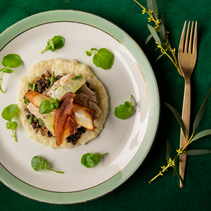 Smażony mintaj z puree Sebastiana Wilczka