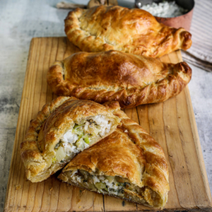 Cornish Hake Pasties & Tartare Sauce