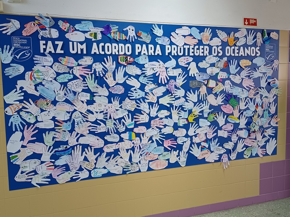 Portuguese students commitment with the oceans