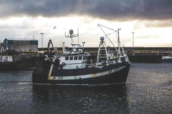 Project UK vessel on the water