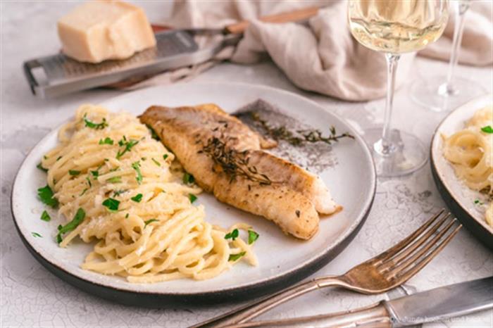 Rotbarsch mit Parmesan-Spaghetti_2 Rotbarsch mit Parmesan-Spaghetti_2