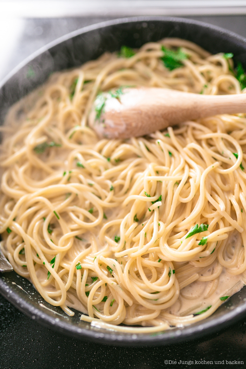 Rotbarsch mit Parmesan-Spaghetti_4