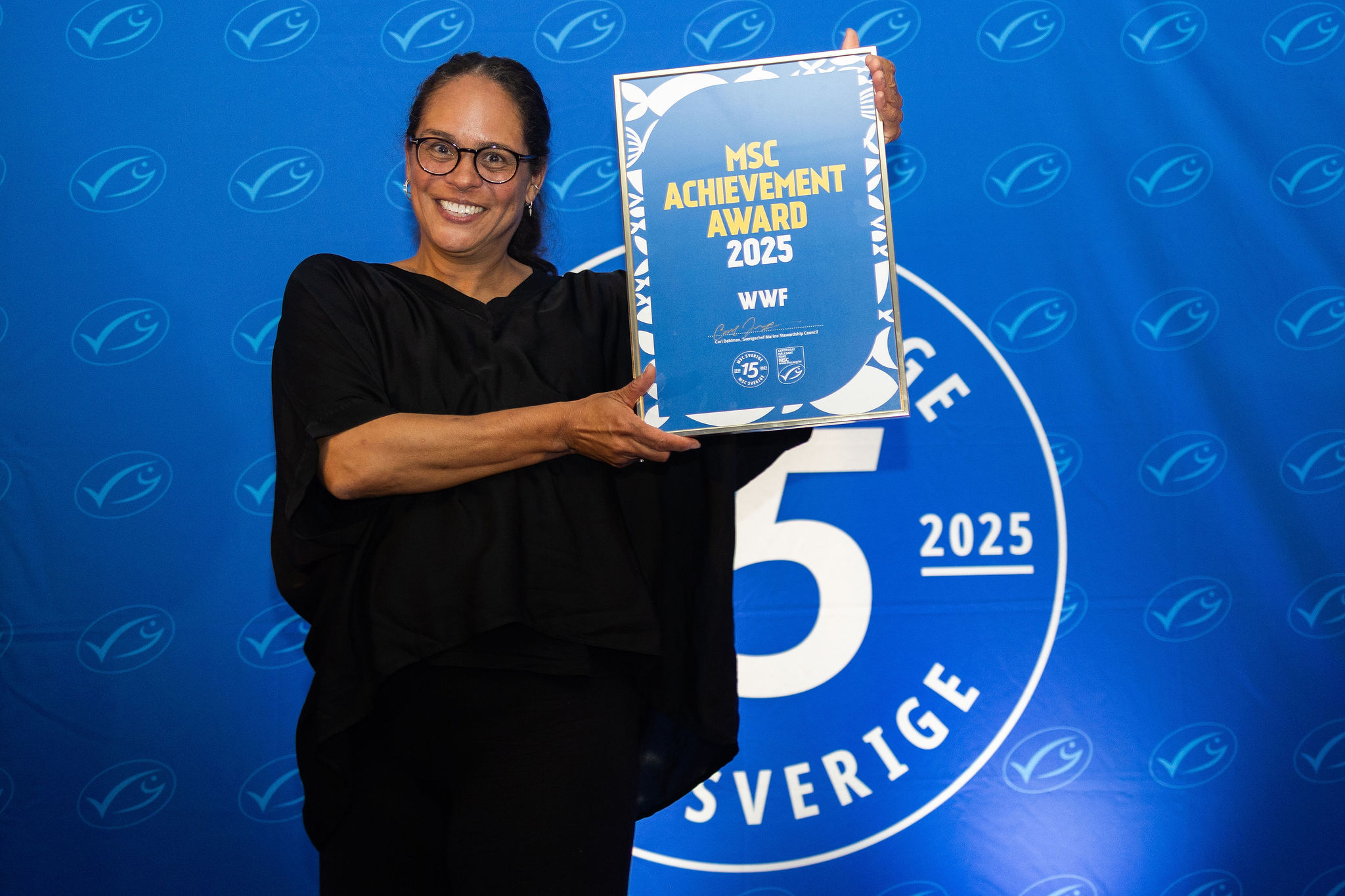 Inger Melander tar emot MSC Achievement Award 2025