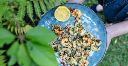 Chermoula Prawns - step 5