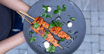 Salmon skewers - Step 5