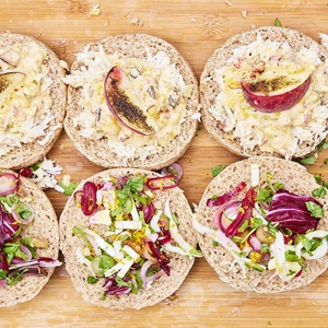 Coronation crab sandwich