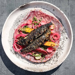 Grilled Cornish Sardines