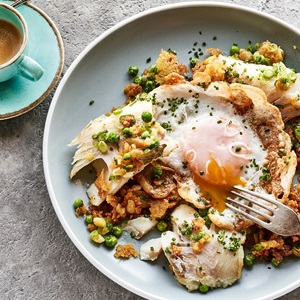 Smoked Haddock and Egg Hash