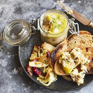 Potted crab