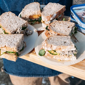 Cornish Sardine Pâté Sandwich