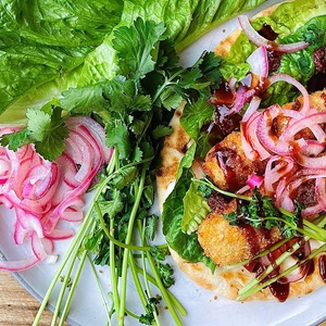 Fish finger tacos
