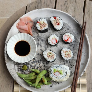 Easy tinned tuna sushi rolls