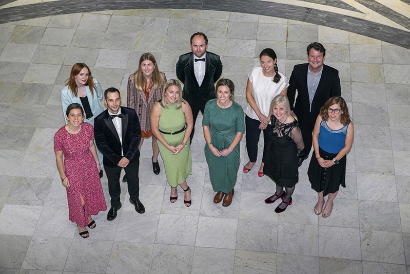 group shot MSC UK Team at MSC UK Awards