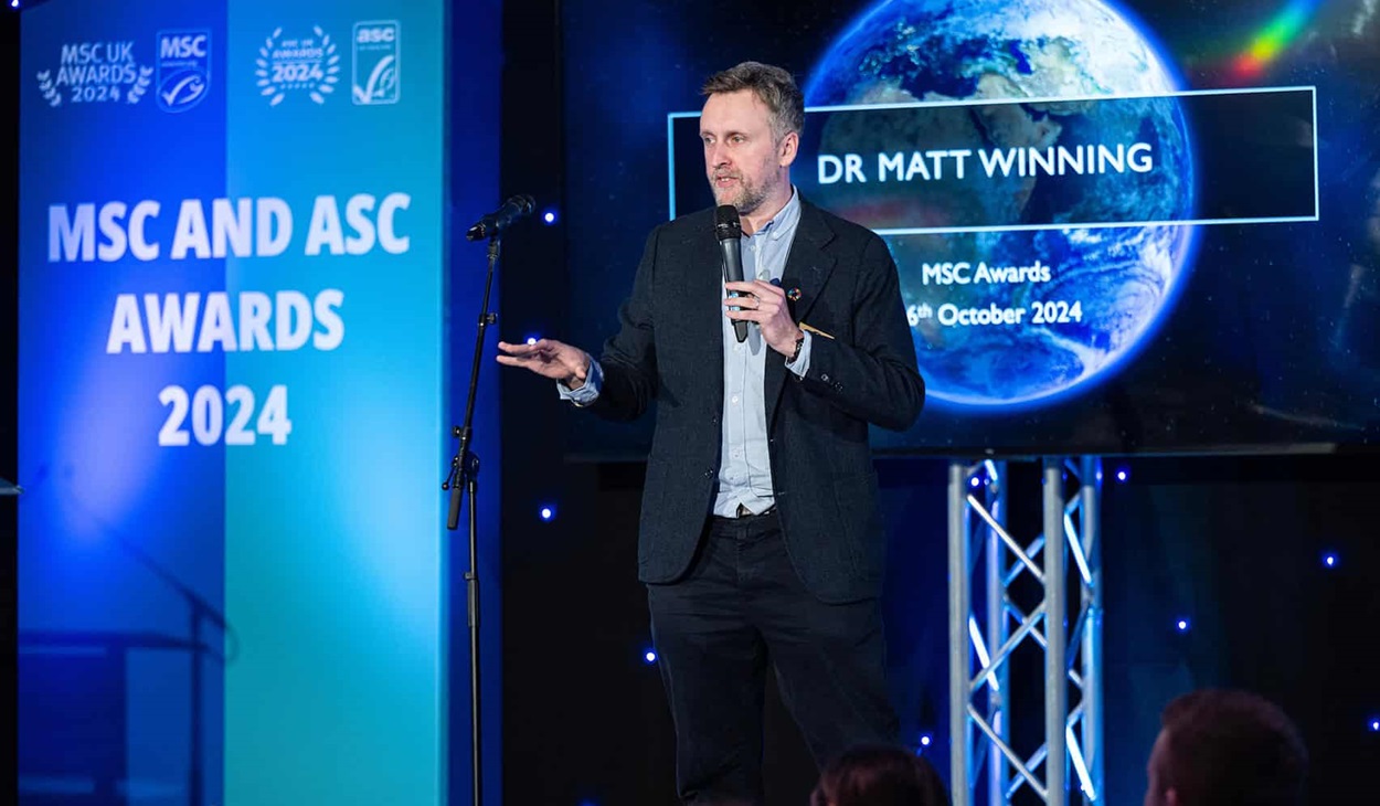 Comedian Dr Matt Winning