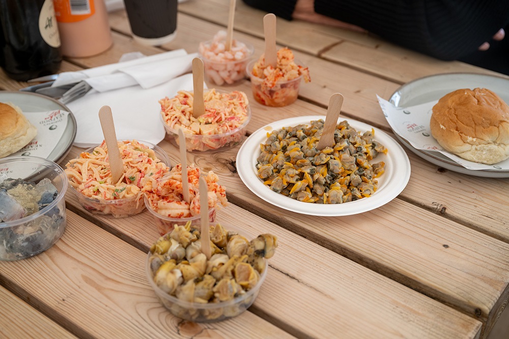 seafood selection