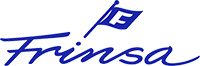 Frinsa logo in blue