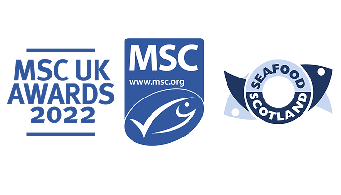 MSC UK awards and Scottish Seafood Logo