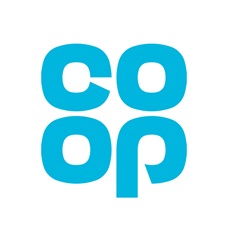 Co-op logo in blue