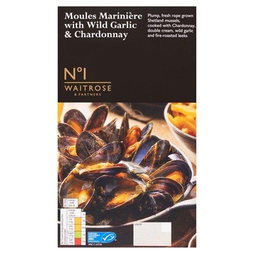 Waitrose Scottish Mussels pack shot