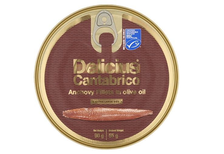 Delicius Anchovy pack shot