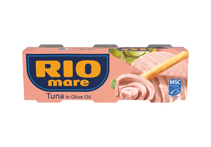 Rio Mare tuna pack shot