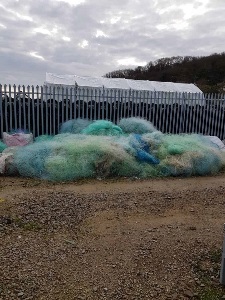 Fishy Filaments net Cornish hake fishing net