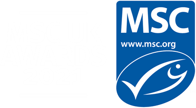 MSC UK Awards 2021 Logo Lockup White