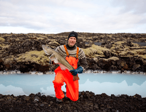 Pall Hreinn Polsson, fisherman with Visir, Iceland