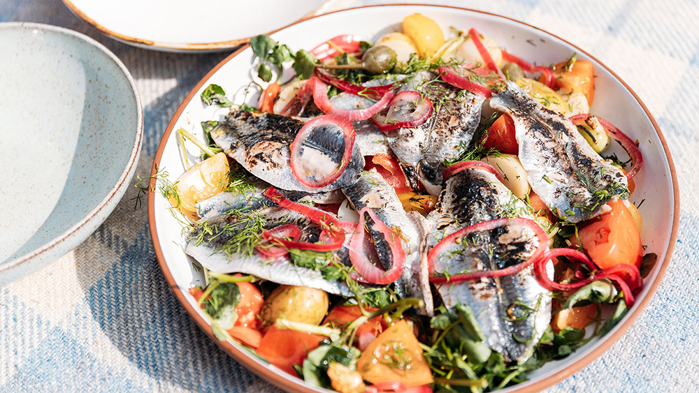 Pickled-sardines Pickled sardines