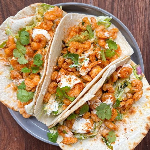 Chipotle prawn tacos Marine Stewardship Council