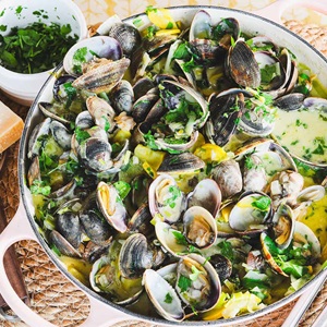 Clam spaghetti