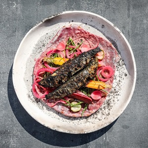 Grilled Cornish Sardines