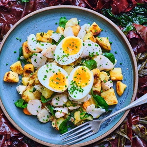Fish pie hash