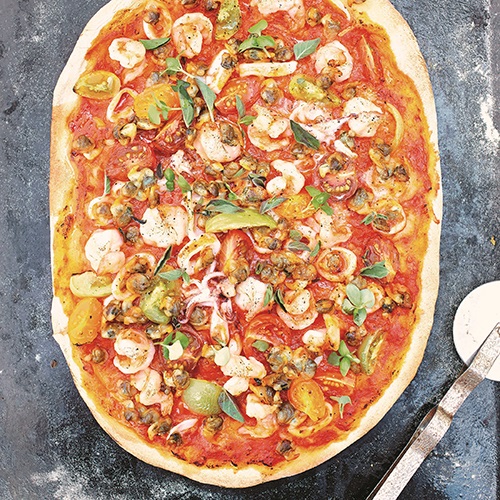 Seafood pizza Marine Stewardship Council