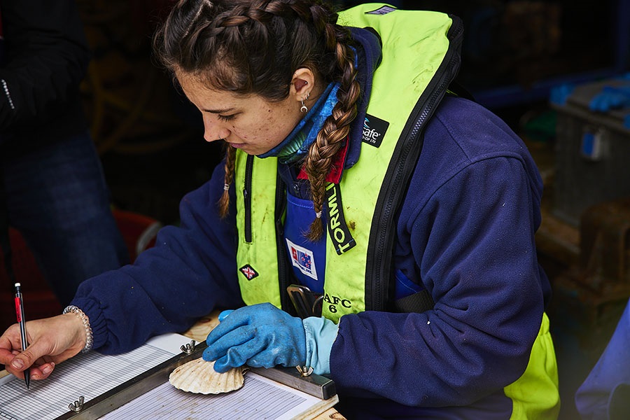 Leander on UHI vessel