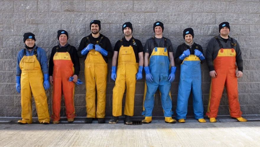 Crew of the Boy Andrew