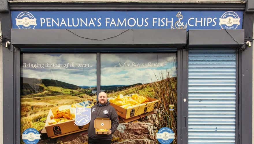 Lee Penaluna, Penaluna's Famous Fish & Chips