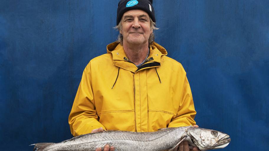 Alan Dwan, hake fisherman, Newlyn