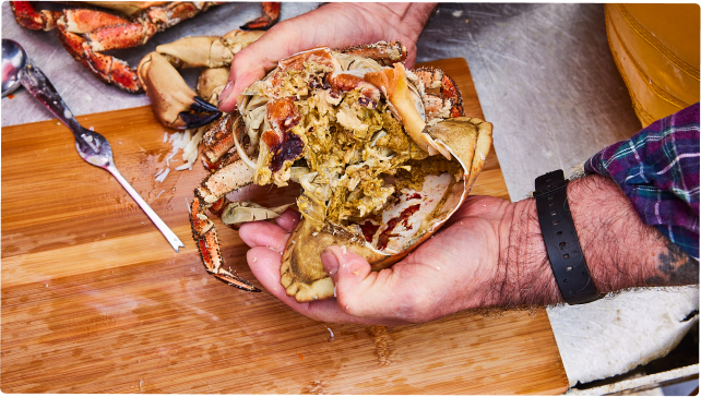 Preparing brown crab | Marine Stewardship Council